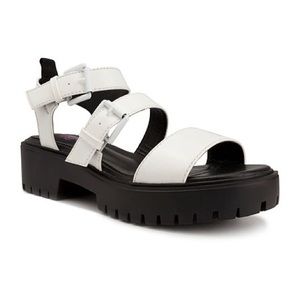 NEVER USED Platform Sandals